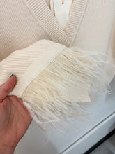 Load image into Gallery viewer, Ostrich Cream Cardigan

