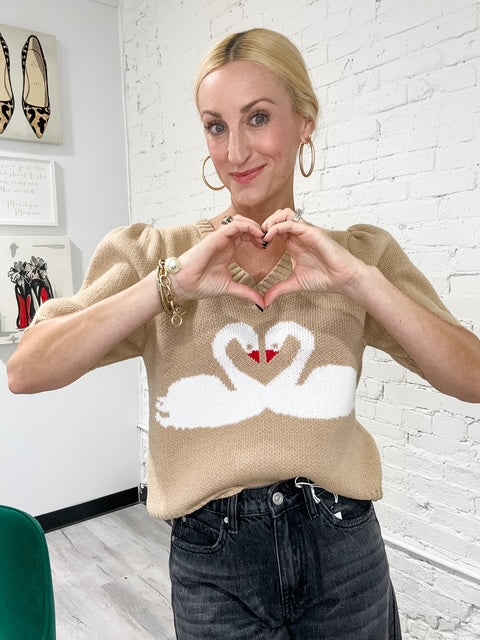 Swan City Love Sweater