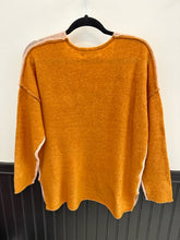 Load image into Gallery viewer, Feeling Fallish Colorblock Sweater
