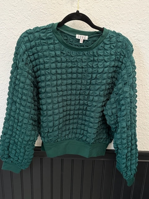 Huntergreen Bubble Sweatshirt