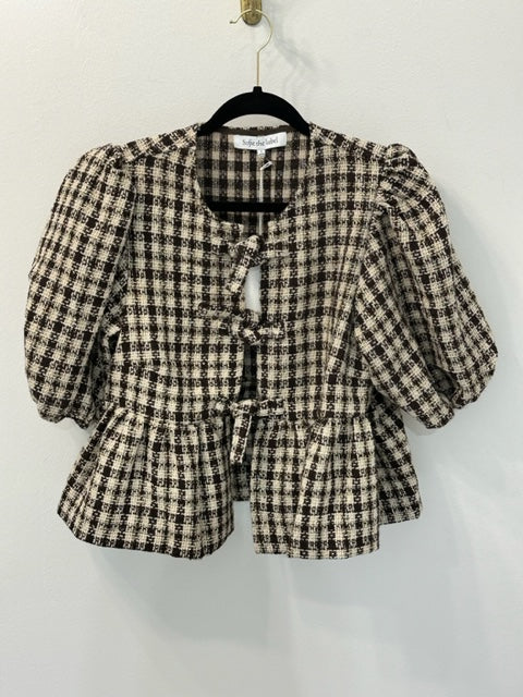 Norah Plaid Blouse