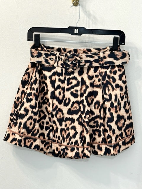 Leopard Piping Short