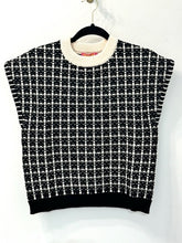 Load image into Gallery viewer, Livvy Plaid Knit Top
