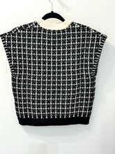 Load image into Gallery viewer, Livvy Plaid Knit Top
