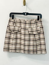 Load image into Gallery viewer, Maple Latte Plaid Skirt
