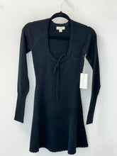 Load image into Gallery viewer, Scallop Sweater Dress
