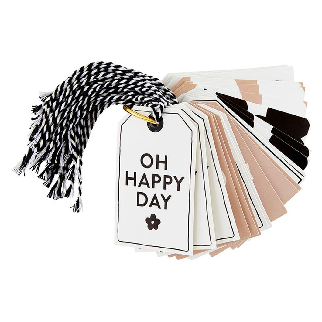 Gift Tag Book- Oh Happy Day