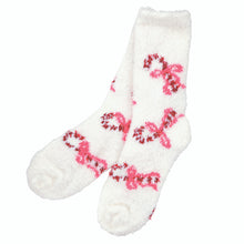 Load image into Gallery viewer, Cozy Sock Ornament-Candy Cane
