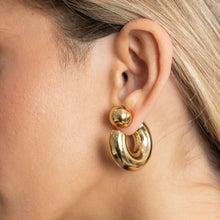 Load image into Gallery viewer, Kelly Tube Hoop Earring

