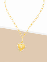 Load image into Gallery viewer, Heart Pendant Link Necklace
