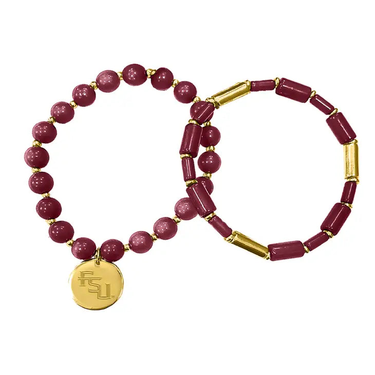 Florida State Bracelet Set