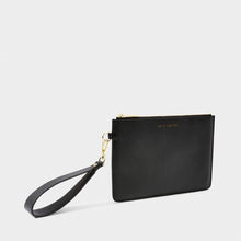 Load image into Gallery viewer, Zana Wristlet Pouch-Black
