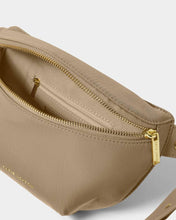 Load image into Gallery viewer, Nylon Luxe Belt Bag-Taupe
