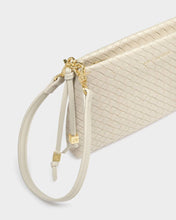 Load image into Gallery viewer, Nova Woven Shoulder Handbag-Oyster
