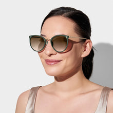 Load image into Gallery viewer, Santorini Tortoiseshell Sunglasses- Olive
