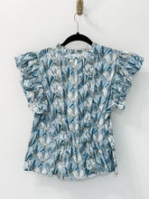 Load image into Gallery viewer, Seashell Ruffle Blouse
