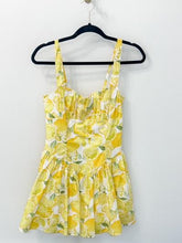 Load image into Gallery viewer, Lemon Poplin Dress
