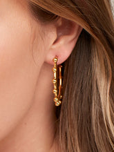 Load image into Gallery viewer, Studded Hoop Earring
