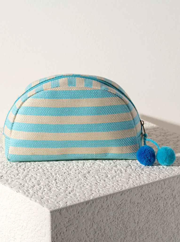 Lolita Zip Pouch- Turquoise