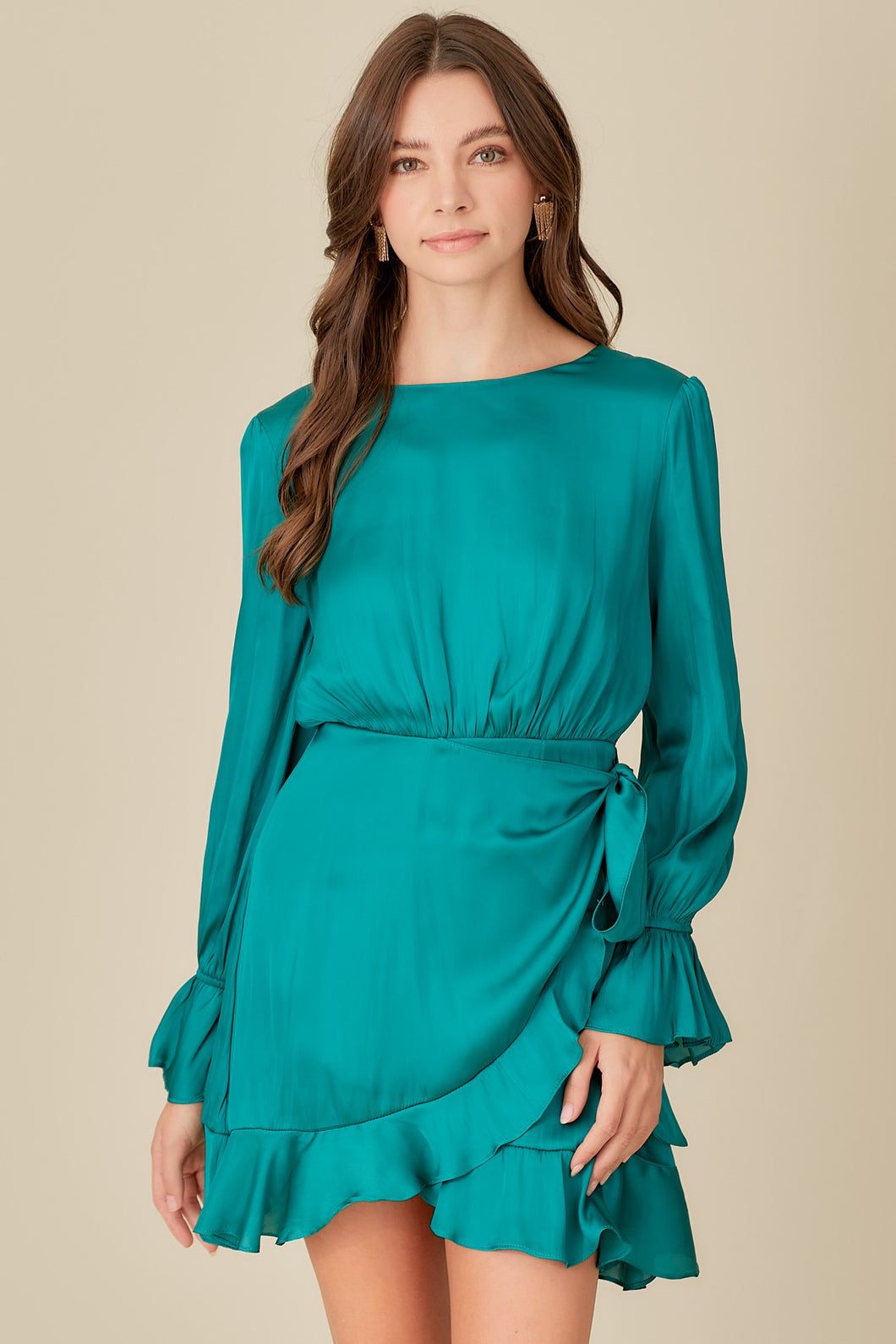 Crazy About Teal Dress