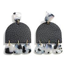 Load image into Gallery viewer, Leather Drop Earring
