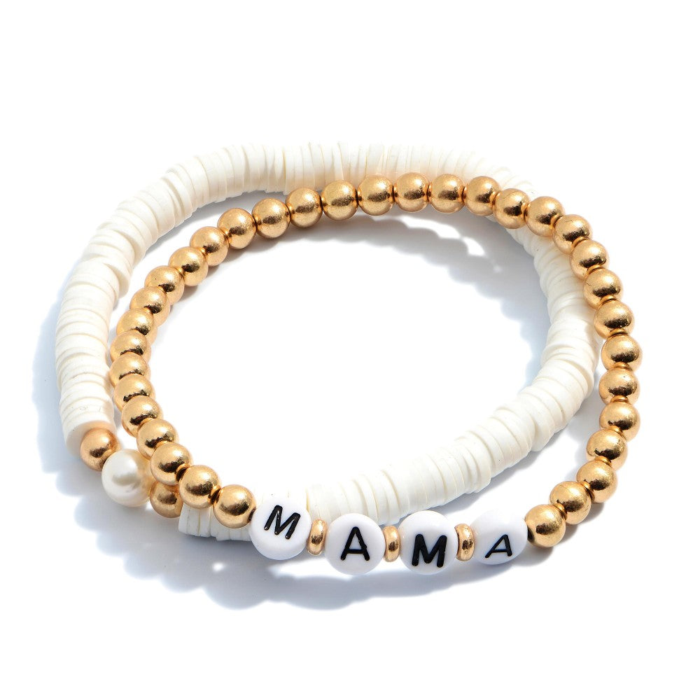 Mama Stretch Bracelet Set