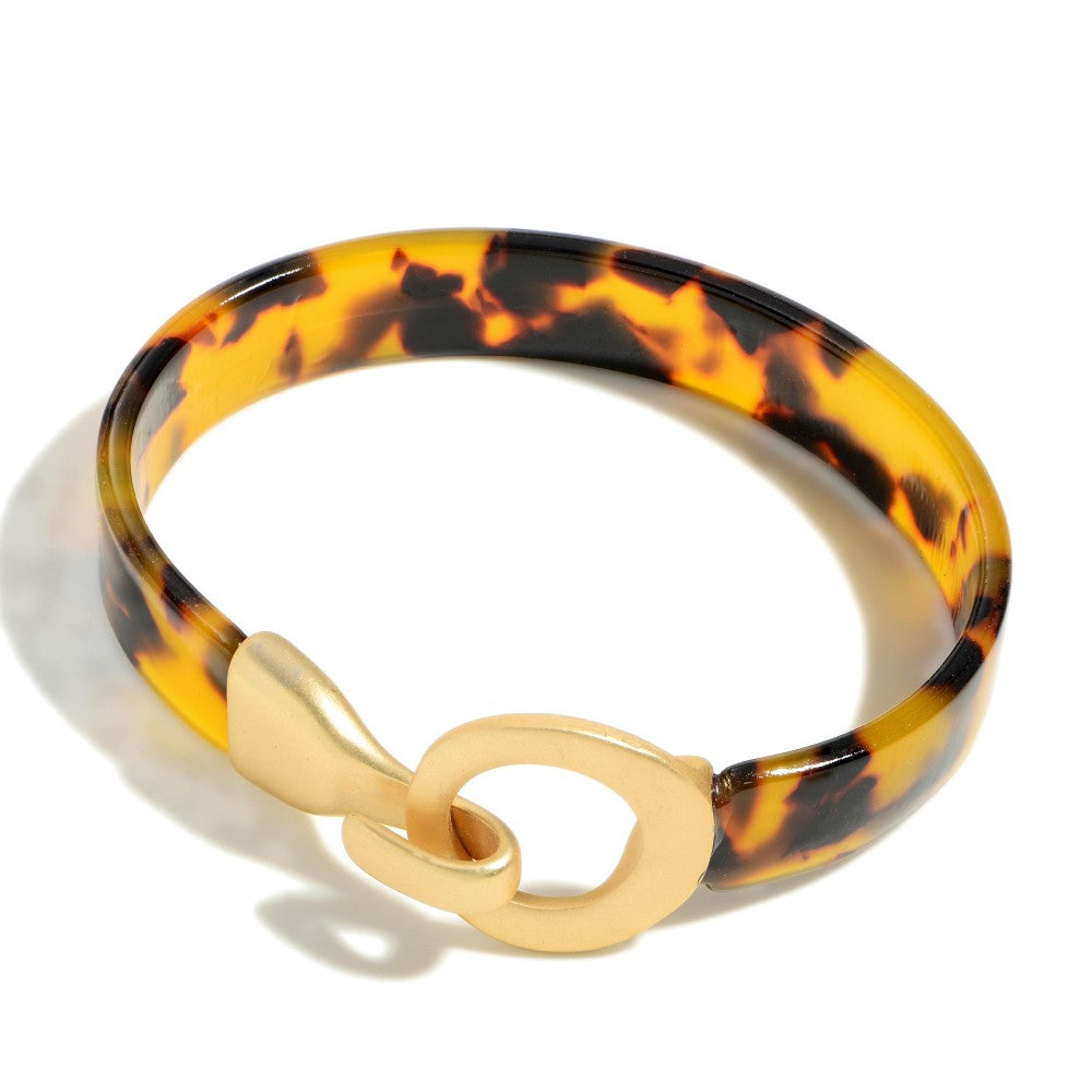 Resin Bangle Bracelet