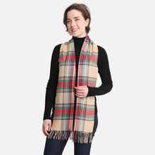 Load image into Gallery viewer, Lightweight Plaid Scarf (multi color options)
