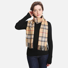 Load image into Gallery viewer, Lightweight Plaid Scarf (multi color options)
