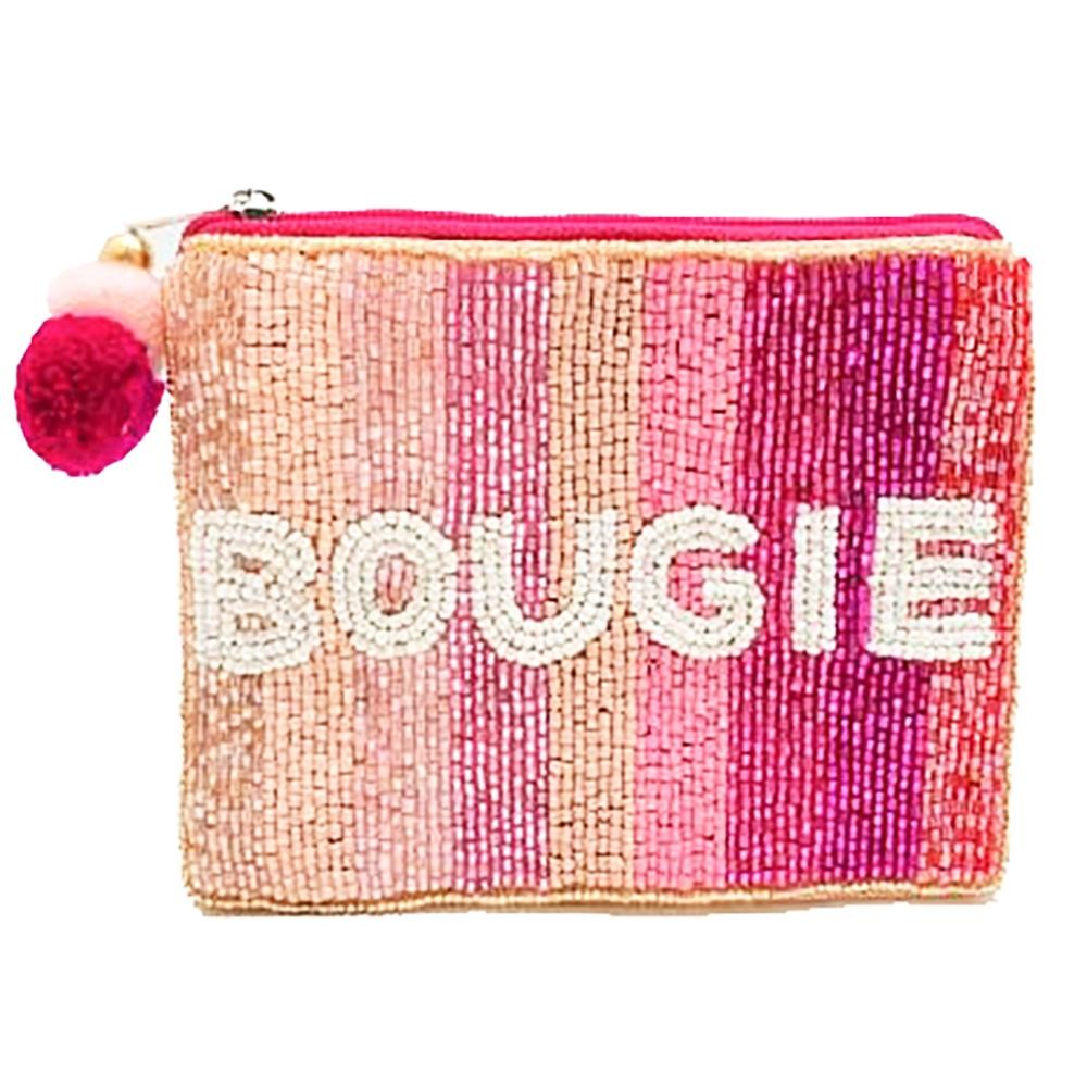 Bougie Beaded Pouch