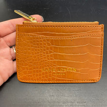 Load image into Gallery viewer, Shay Faux Croc Zip Wallet

