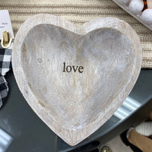Load image into Gallery viewer, Wooden Love Dish
