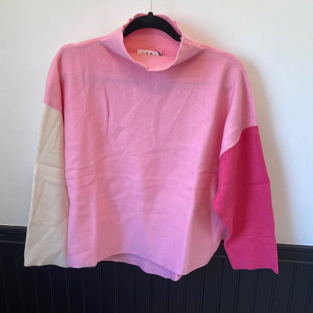 Bubblegum Colorblock Sweater