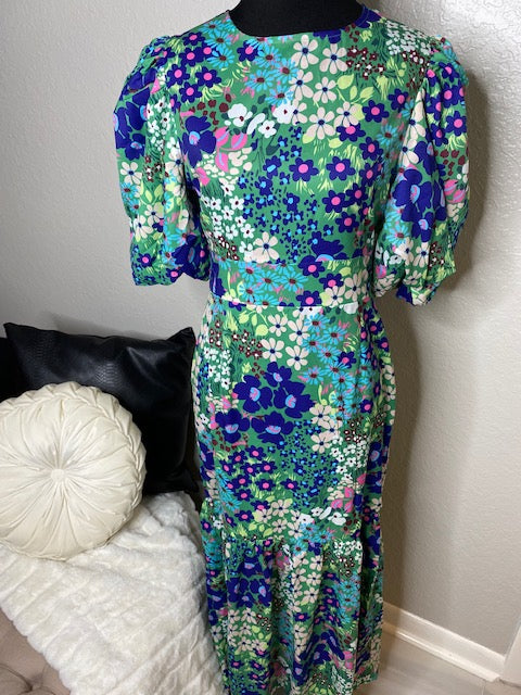 London Floral Dress