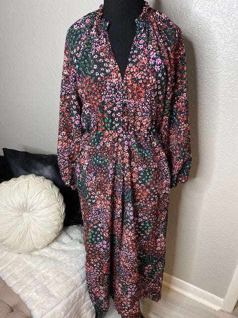 Floral Jumpsuit