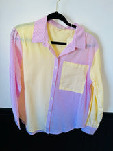 Load image into Gallery viewer, Summertime Colorblock Buttondown
