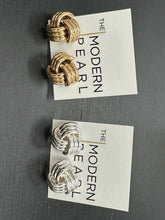 Load image into Gallery viewer, Knot Stud Earring
