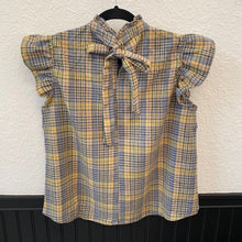 Load image into Gallery viewer, Plaid Flannel Blouse
