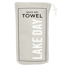 Load image into Gallery viewer, Quick Dry Lake Day Towel
