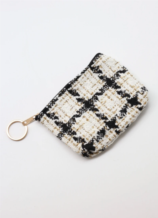 Enderlin Tweed Coin Pouch