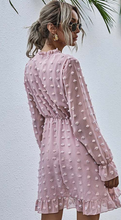 Load image into Gallery viewer, Spring Swiss Dot Dress-multiple colors
