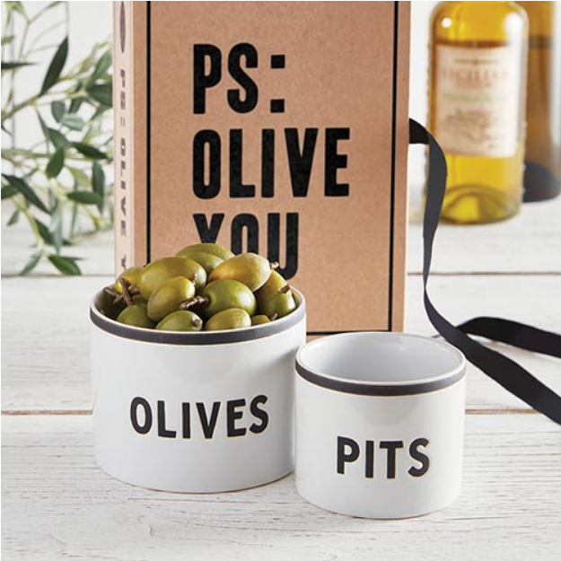 Olive & Pits Bowl Box