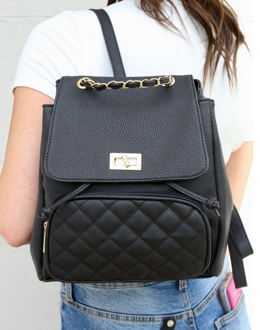 Marcella Quilted Backpack