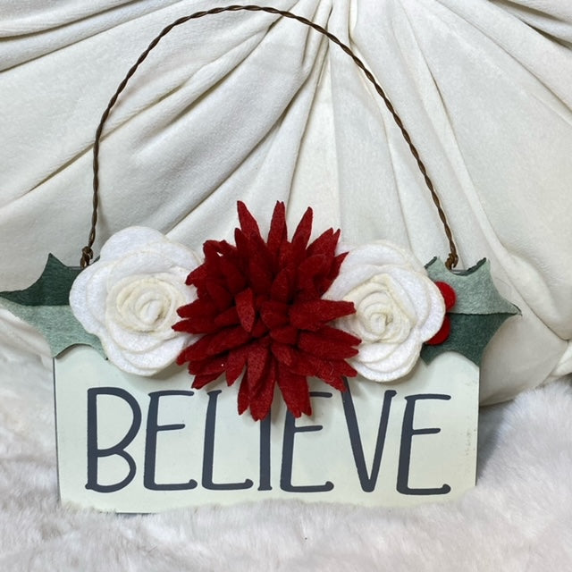 Believe Ornament