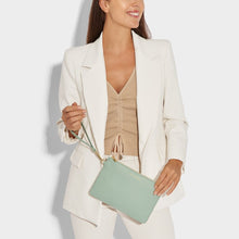 Load image into Gallery viewer, Zana Wristlet Pouch-Sage
